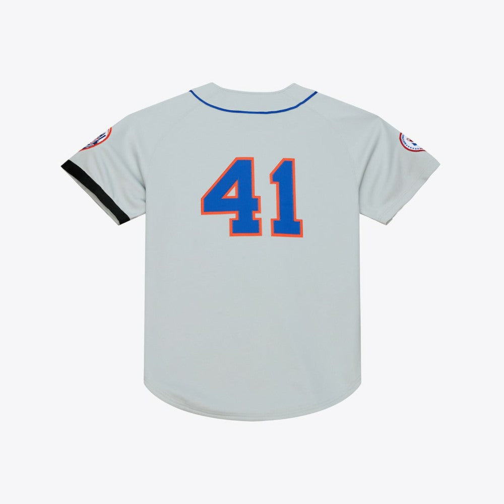 Tom Seaver New York Mets Mitchell & Ness 1976 Authentic Jersey - Gray - Mitchell & Ness Lifestyle
