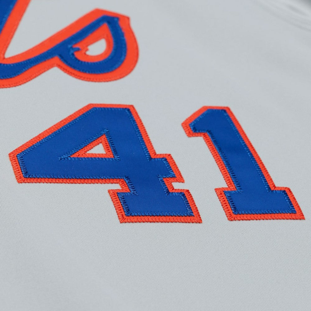 Tom Seaver New York Mets Mitchell & Ness 1976 Authentic Jersey - Gray - Mitchell & Ness Lifestyle