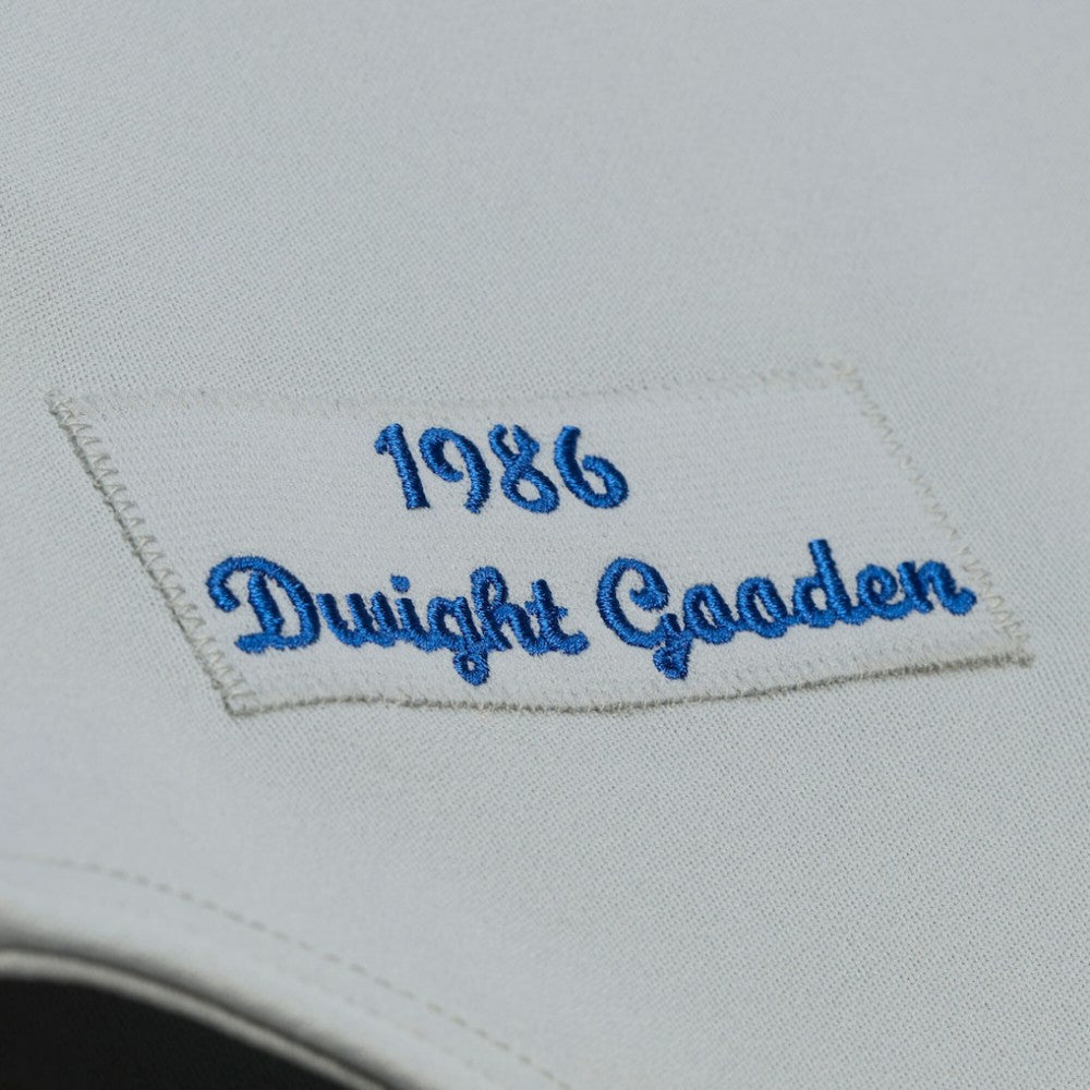 Dwight Gooden New York Mets Mitchell & Ness 1986 Authentic Jersey - White - Mitchell & Ness Lifestyle