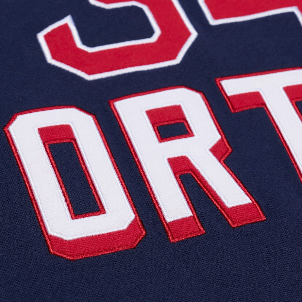 David Ortiz Boston Red Sox Mitchell & Ness Player Collection Premium T-Shirt - Navy - Mitchell & Ness Lifestyle