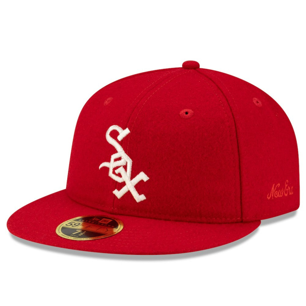 Chicago White Sox New Era x Fear of God x MLB Wool 59FIFTY Fitted Hat - Red - New Era Sale