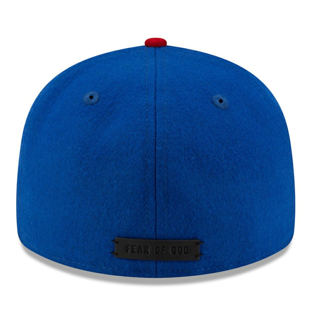 Chicago Cubs New Era x Fear of God x MLB Wool 59FIFTY Fitted Hat - Royal - New Era Discount
