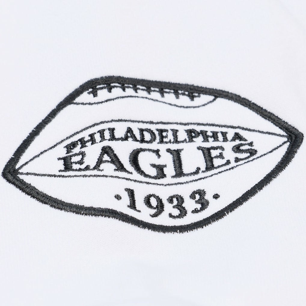 Mitchell & Ness Philadelphia Eagles Arctic Fleece Sweatshirt White