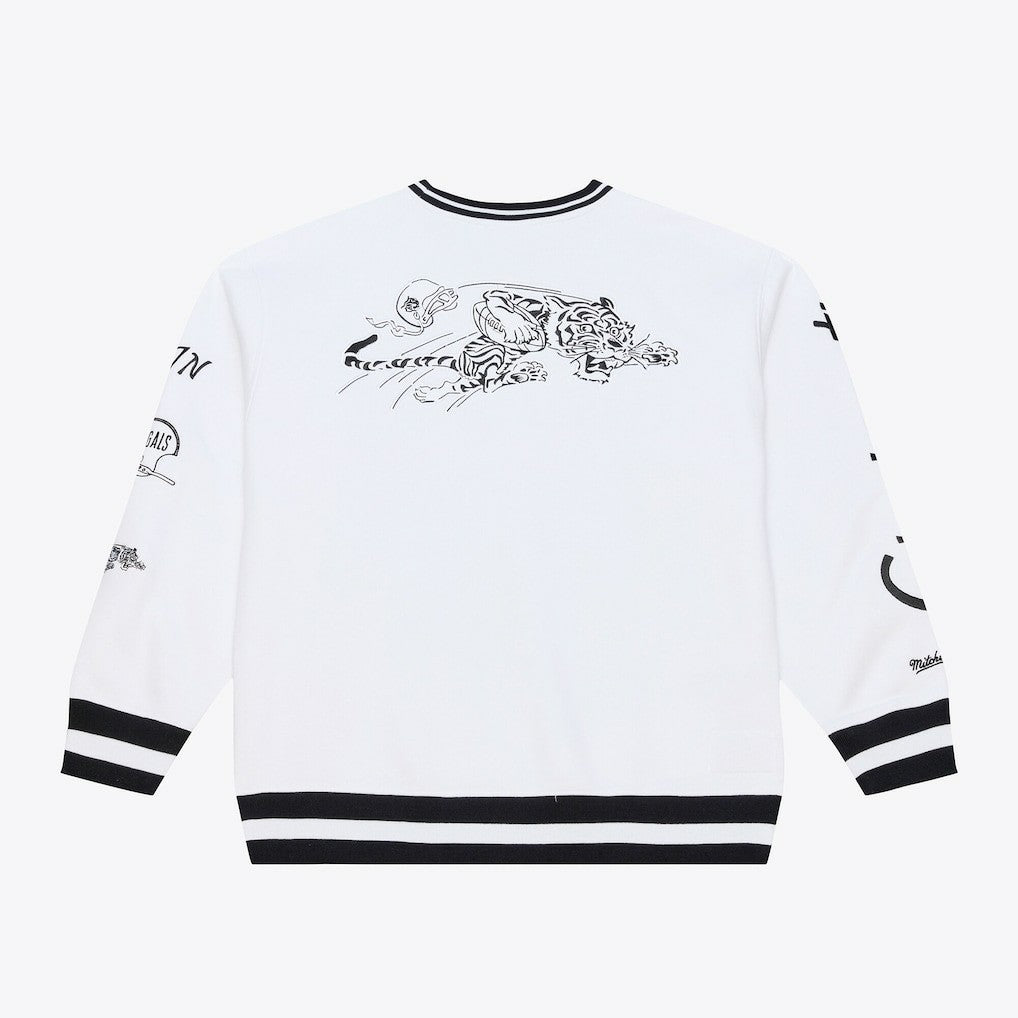 Mitchell & Ness Cincinnati Bengals Arctic Fleece Sweatshirt White