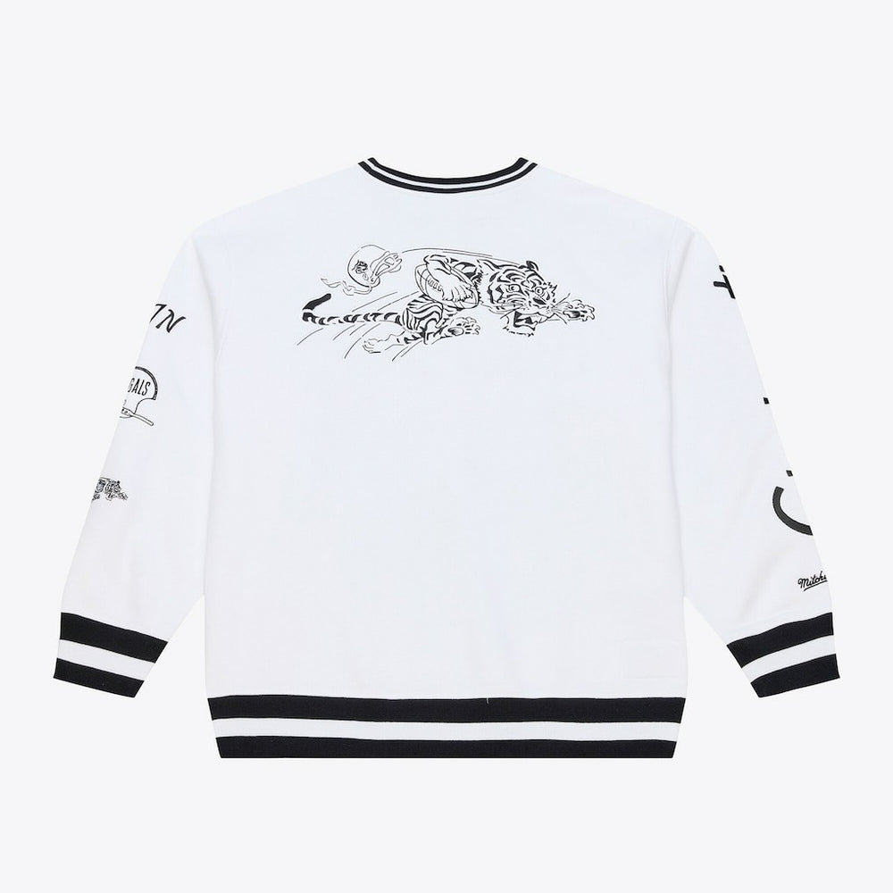 Mitchell & Ness Cincinnati Bengals Arctic Fleece Sweatshirt White