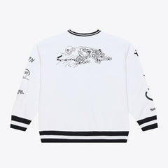 Mitchell & Ness Cincinnati Bengals Arctic Fleece Sweatshirt White
