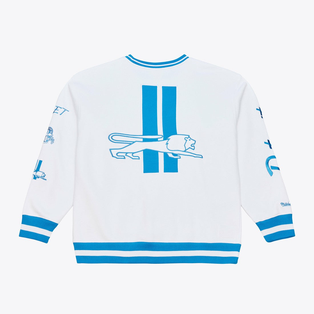 Mitchell & Ness Detroit Lions Arctic Fleece Sweatshirt White