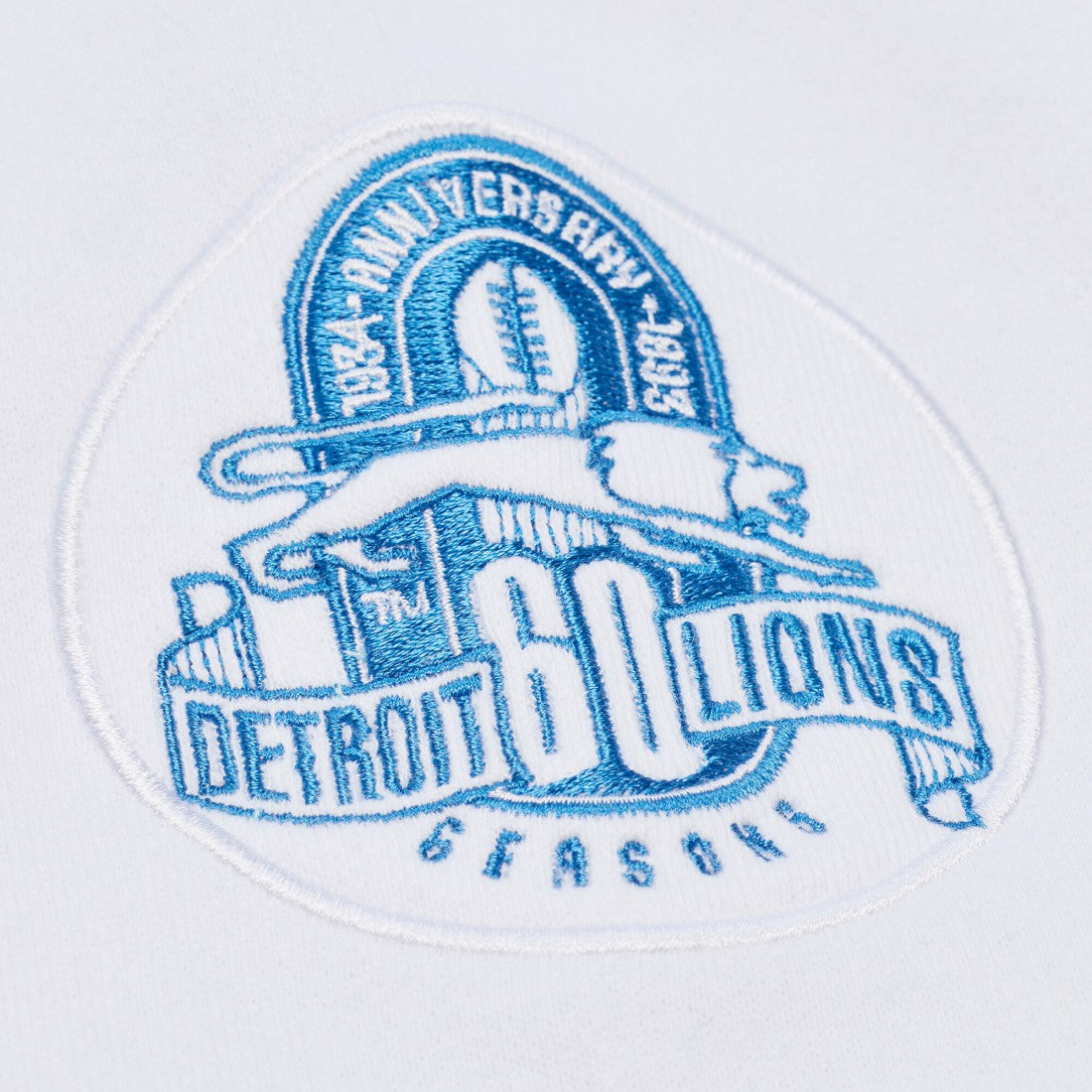 Mitchell & Ness Detroit Lions Arctic Fleece Sweatshirt White