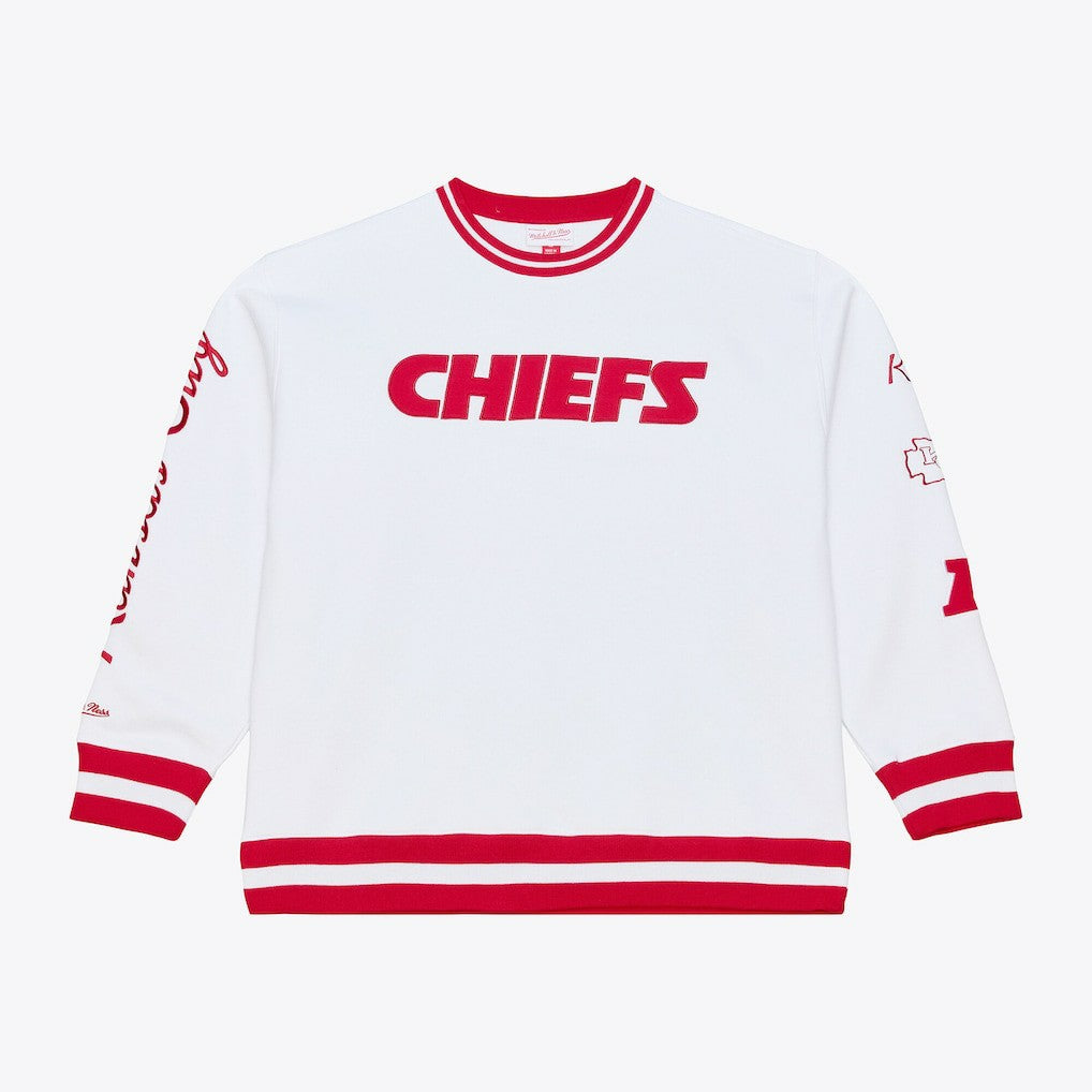 Mitchell & Ness Kansas City Chiefs Arctic Fleece Sweatshirt White