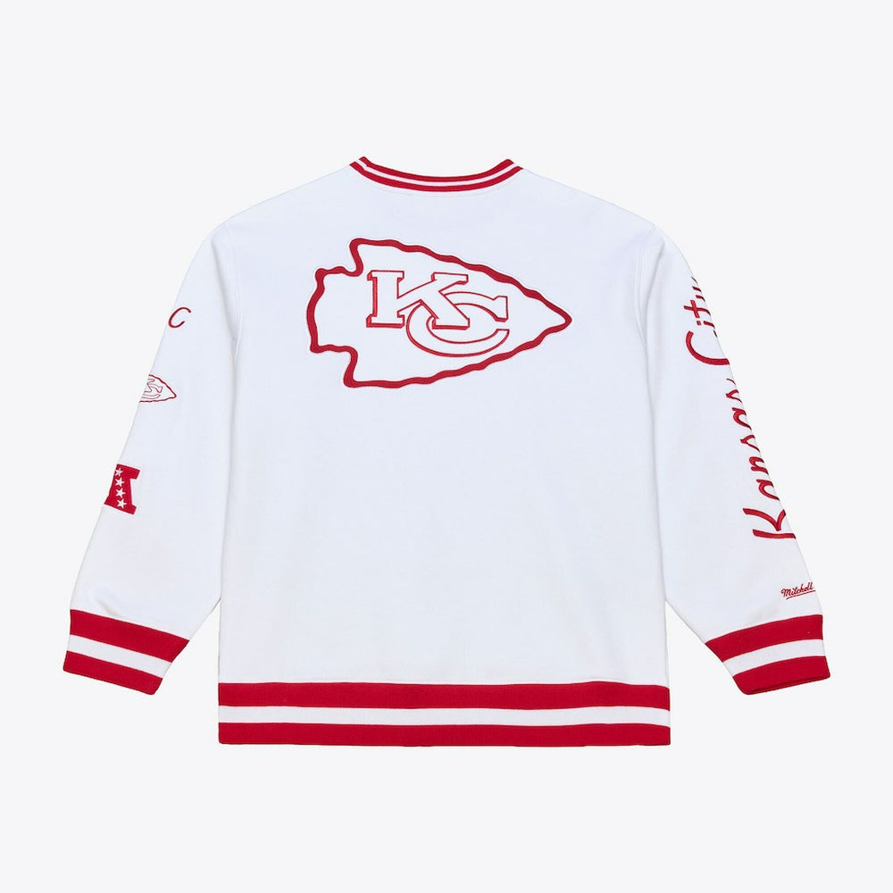 Mitchell & Ness Kansas City Chiefs Arctic Fleece Sweatshirt White