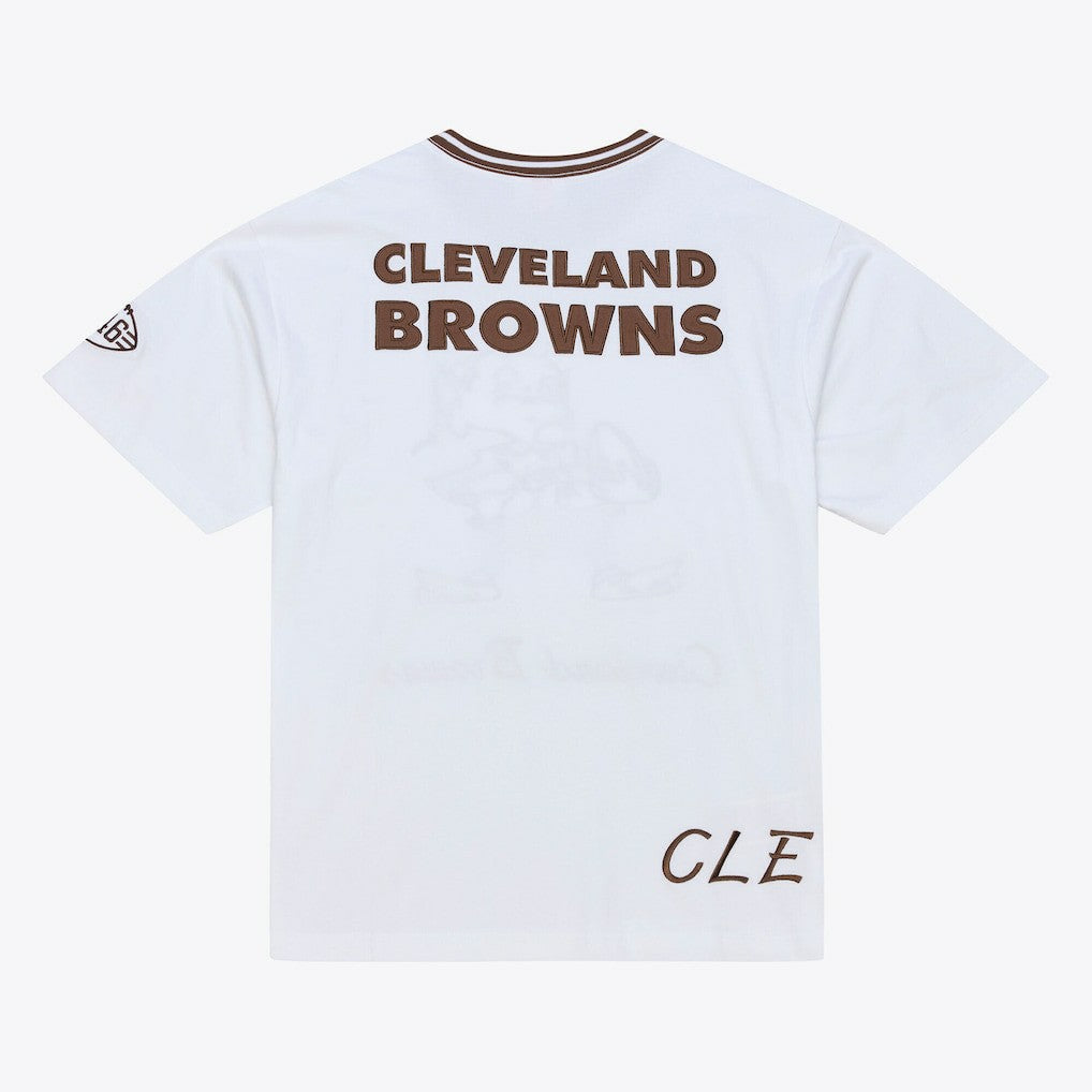 Mitchell & Ness Cleveland Browns Arctic T-Shirt White