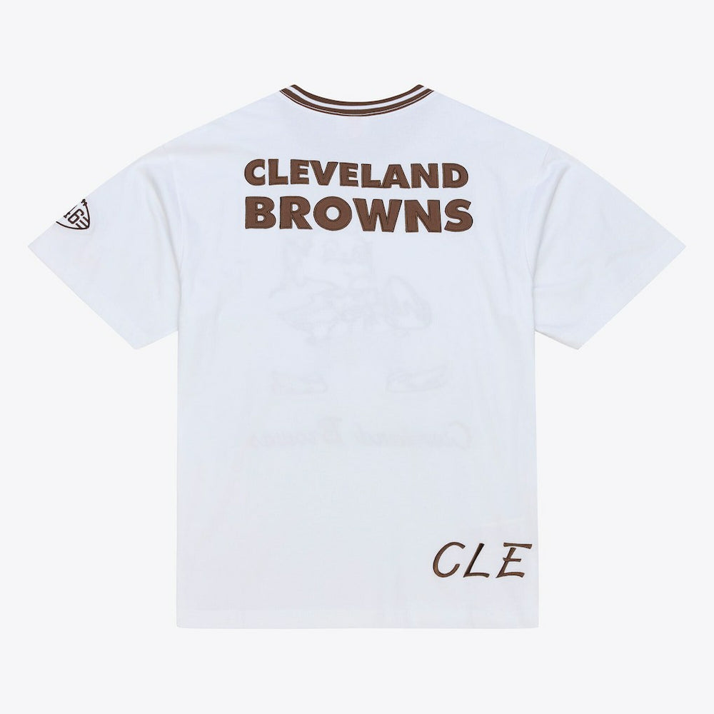 Mitchell & Ness Cleveland Browns Arctic T-Shirt White