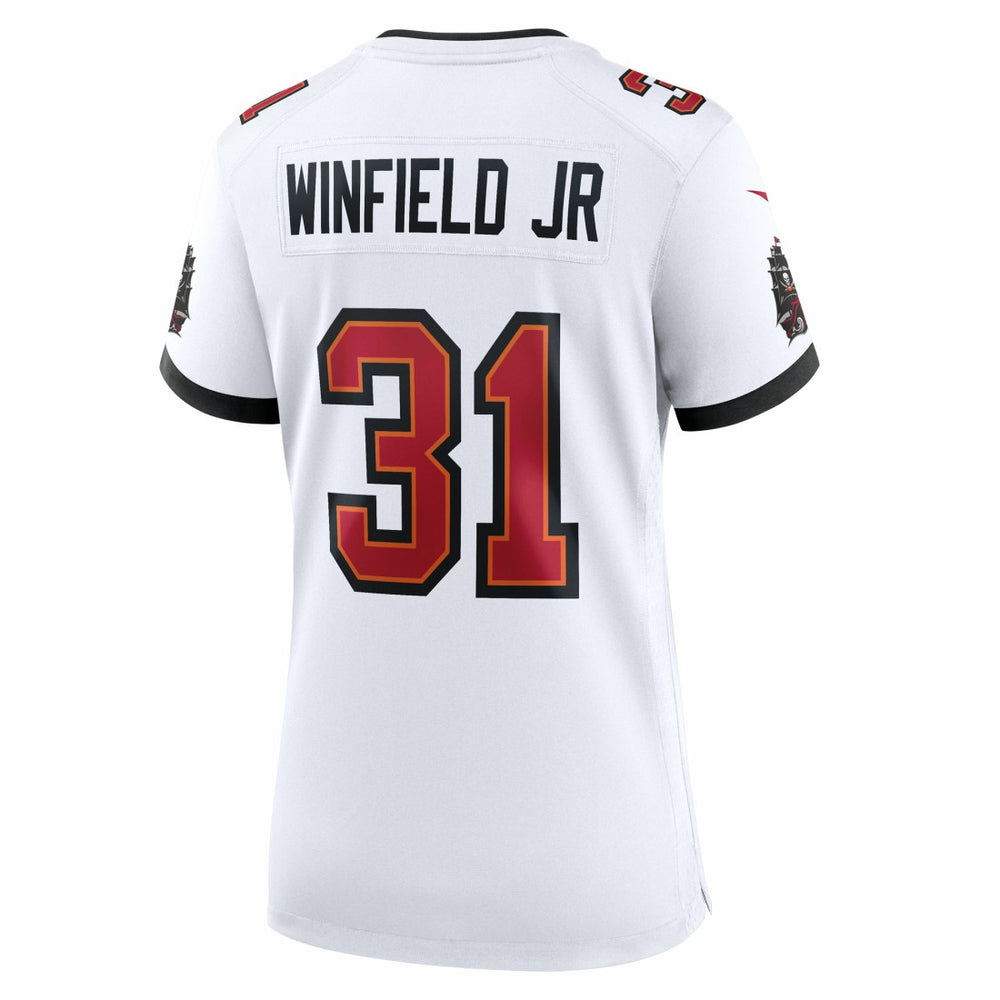 Nike Antoine Winfield Jr. Tampa Bay Buccaneers Women's 50th Season Patch Game Jersey White