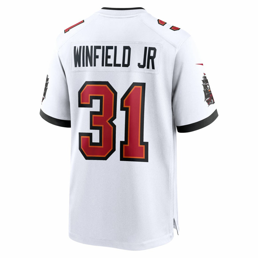 Nike Antoine Winfield Jr. Tampa Bay Buccaneers 50th Season Patch Game Jersey White