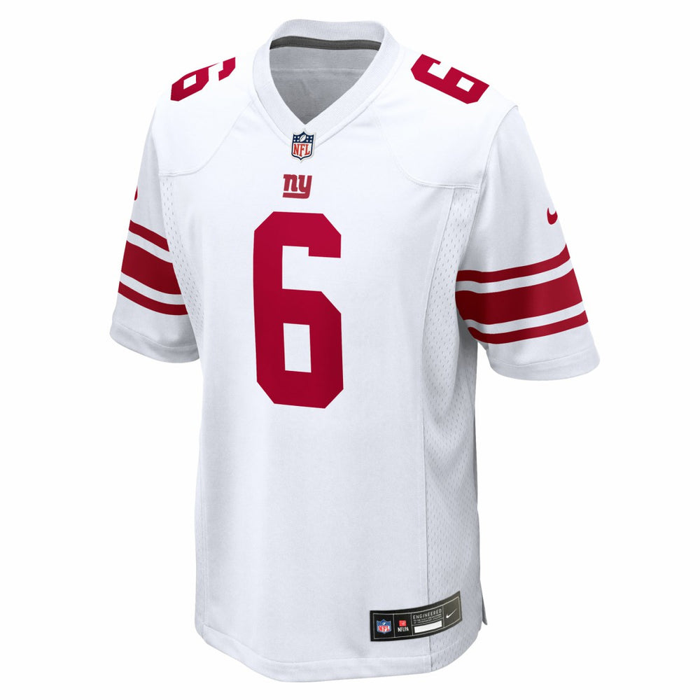 Nike Jaxson Dart New York Giants Game Jersey White