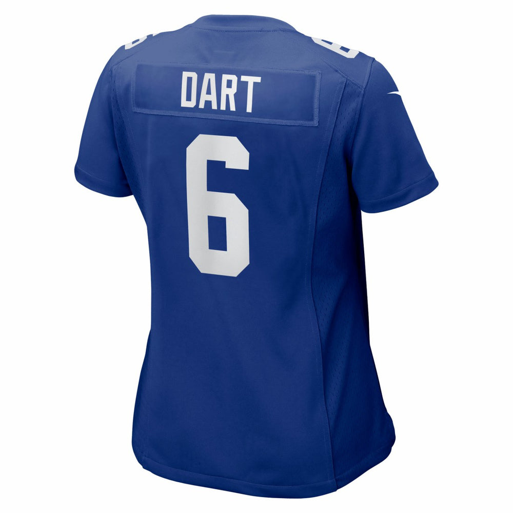 Nike Jaxson Dart New York Giants Women's Team Game Jersey Royal