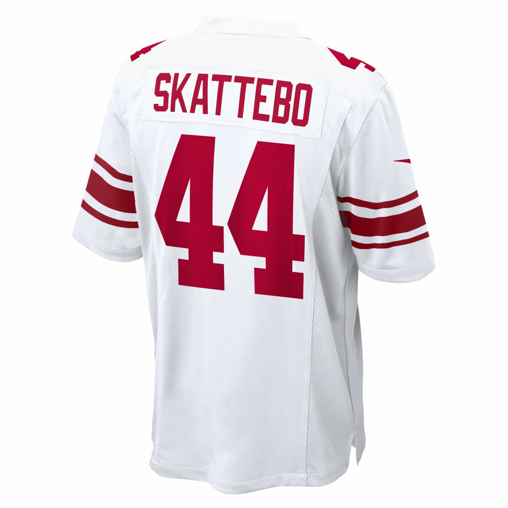 Nike Cam Skattebo New York Giants Game Jersey White