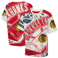 Chicago Blackhawks Outerstuff Youth Top Player T-Shirt - Cream - NHL 203265379