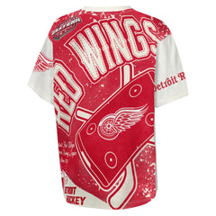 Detroit Red Wings Outerstuff Youth Top Player T-Shirt - Cream - NHL 203265383