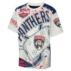 Florida Panthers Outerstuff Youth Top Player T-Shirt - Cream - NHL 203265393
