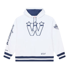Washington Capitals Mitchell & Ness Arctic Fleece Hoodie - White - NHL 203265803