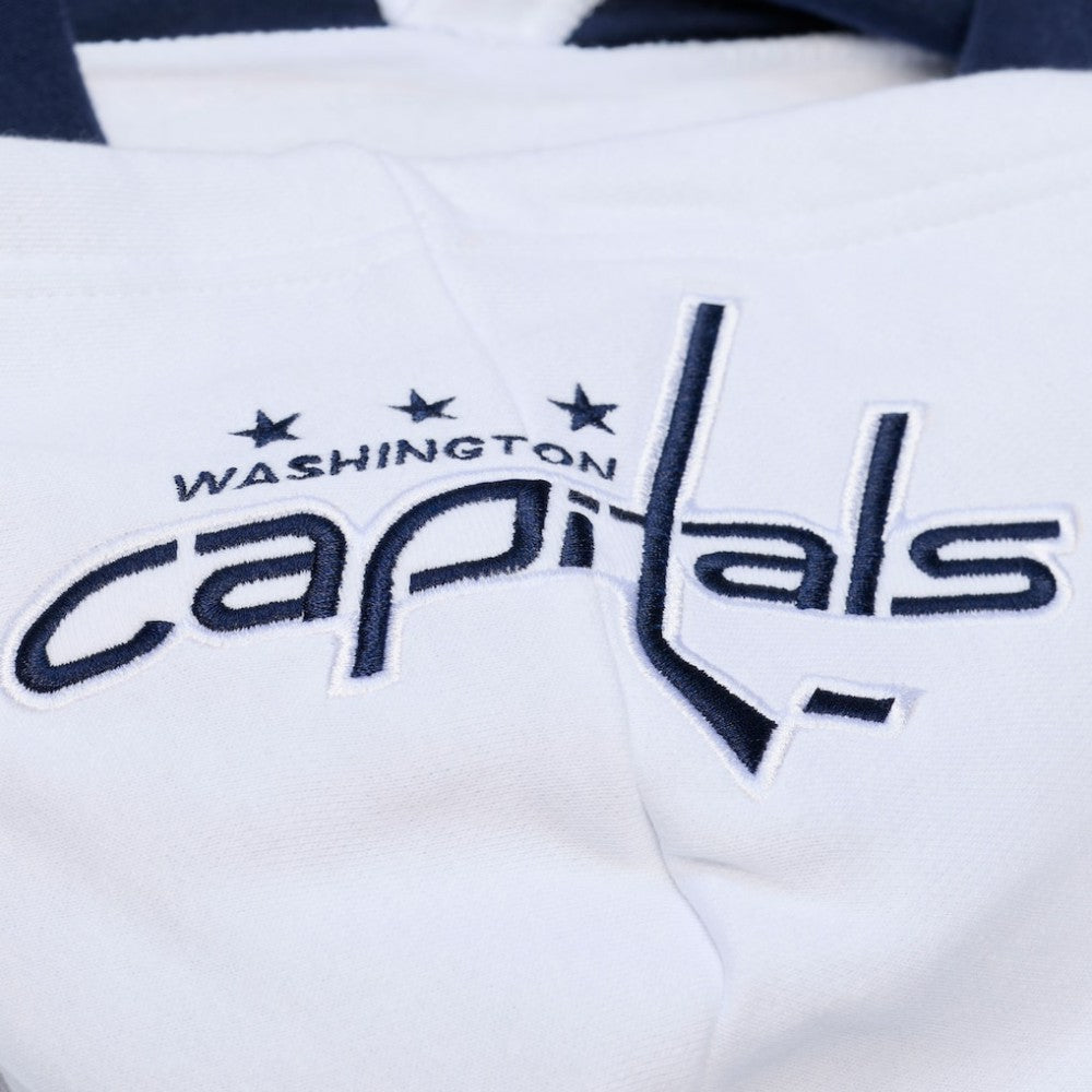 Washington Capitals Mitchell & Ness Arctic Fleece Hoodie - White - NHL 203265803