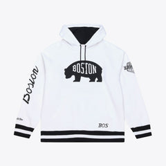 Boston Bruins Mitchell & Ness Arctic Fleece Hoodie - White - NHL 203265805