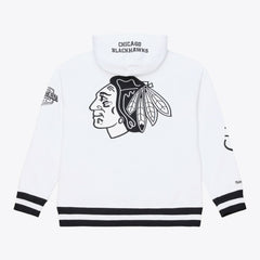 Chicago Blackhawks Mitchell & Ness Arctic Fleece Hoodie - White - NHL 203265808