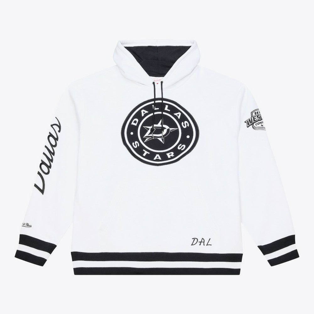 Dallas Stars Mitchell & Ness Arctic Fleece Hoodie - White - NHL 203265811