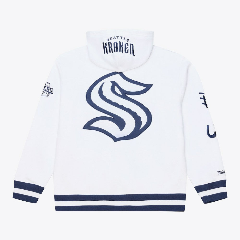 Seattle Kraken Mitchell & Ness Arctic Fleece Hoodie - White - NHL 203265819