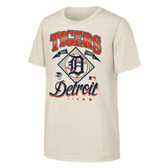 Detroit Tigers Outerstuff Youth Triple Hit T-Shirt - Natural - MLB Sale