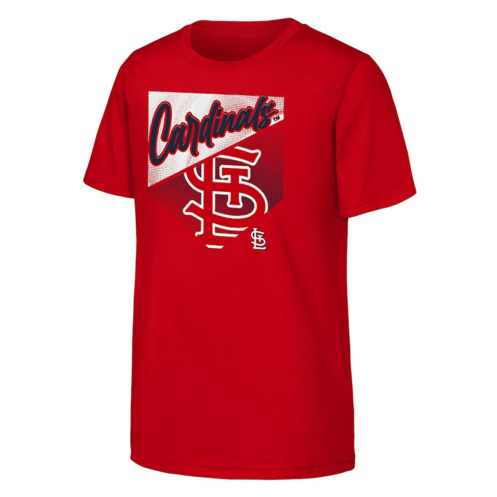 St. Louis Cardinals Outerstuff Youth Prime Plate T-Shirt - Red - MLB Discount