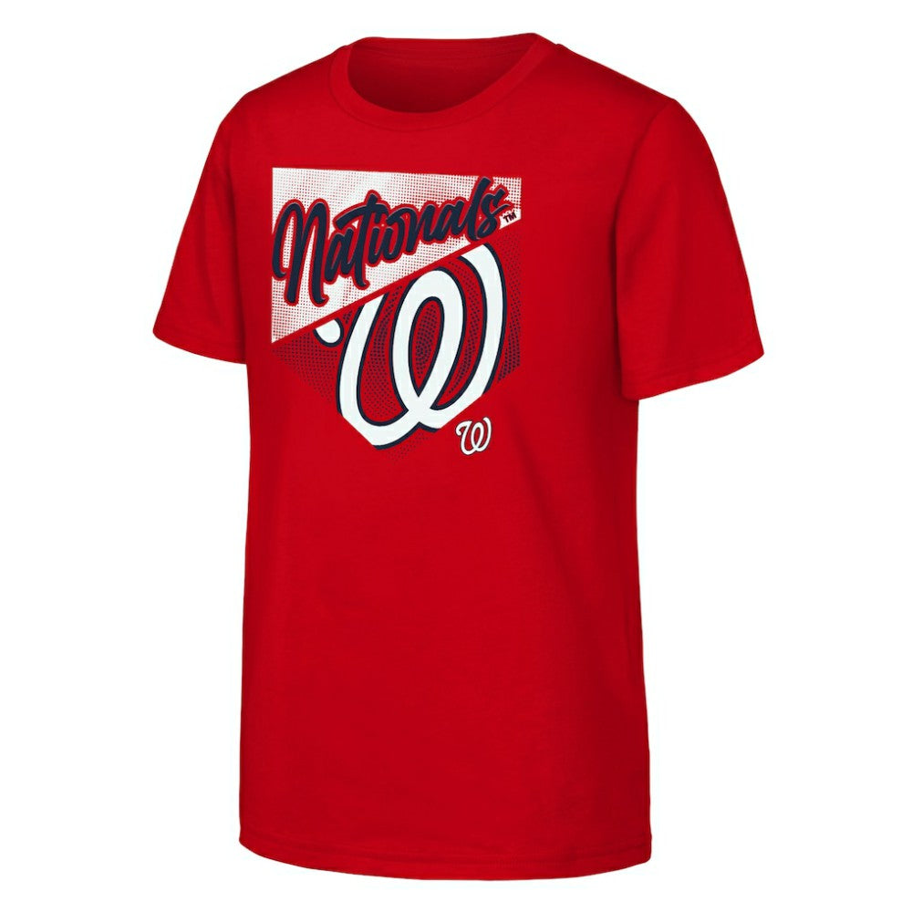Washington Nationals Outerstuff Youth Prime Plate T-Shirt - Red - MLB on Sale
