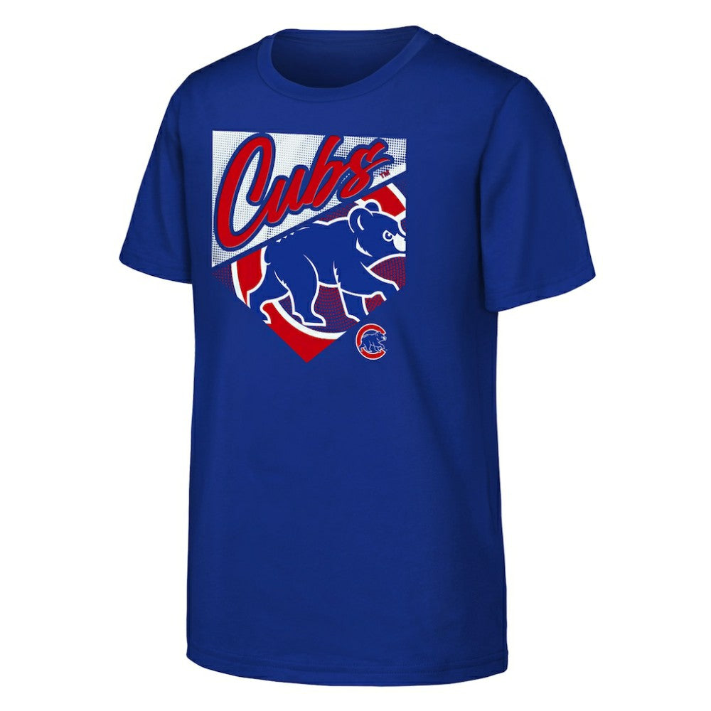 Chicago Cubs Outerstuff Youth Prime Plate T-Shirt - Royal - MLB on Sale