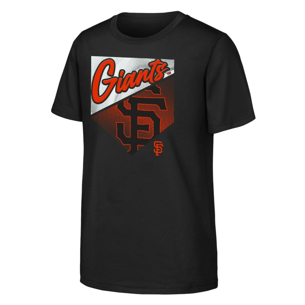 San Francisco Giants Outerstuff Youth Prime Plate T-Shirt - Black - MLB Discount