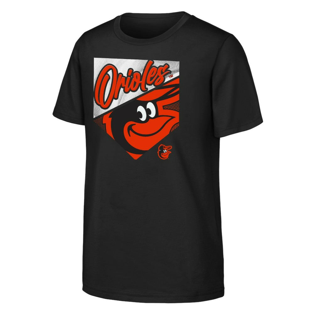 Baltimore Orioles Outerstuff Youth Prime Plate T-Shirt - Black - MLB on Sale
