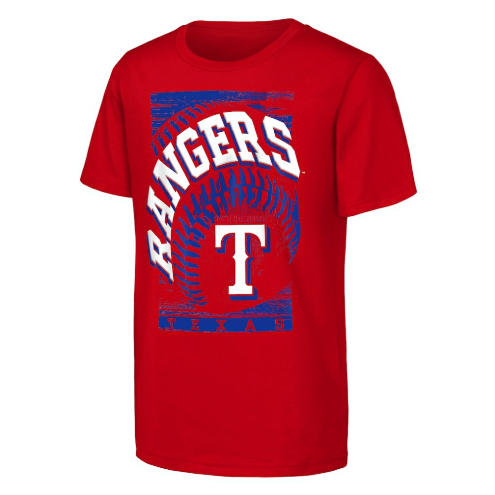 Texas Rangers Outerstuff Youth Speed Pitch T-Shirt - Red - MLB Online