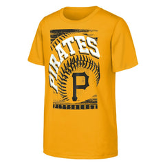 Pittsburgh Pirates Outerstuff Youth Speed Pitch T-Shirt - Gold - MLB on Sale