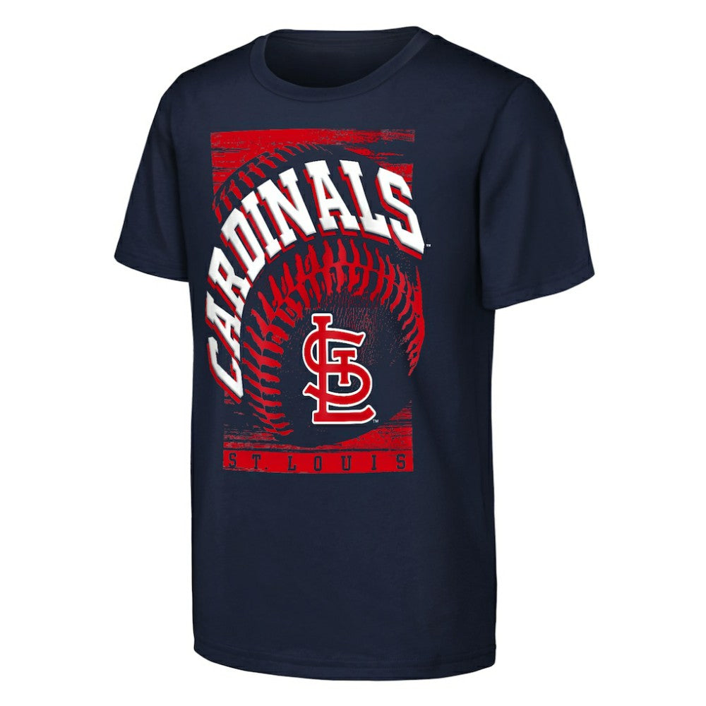 St. Louis Cardinals Outerstuff Youth Speed Pitch T-Shirt - Navy - MLB Online