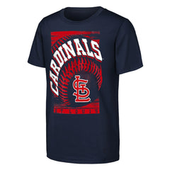 St. Louis Cardinals Outerstuff Youth Speed Pitch T-Shirt - Navy - MLB Online