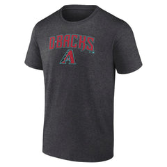 Arizona Diamondbacks Team Lockup T-Shirt - Charcoal - MLB Lifestyle
