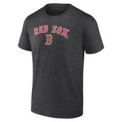 Boston Red Sox Team Lockup T-Shirt - Charcoal - MLB Online