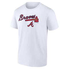 Atlanta Braves Team Lockup T-Shirt - White - MLB Sale