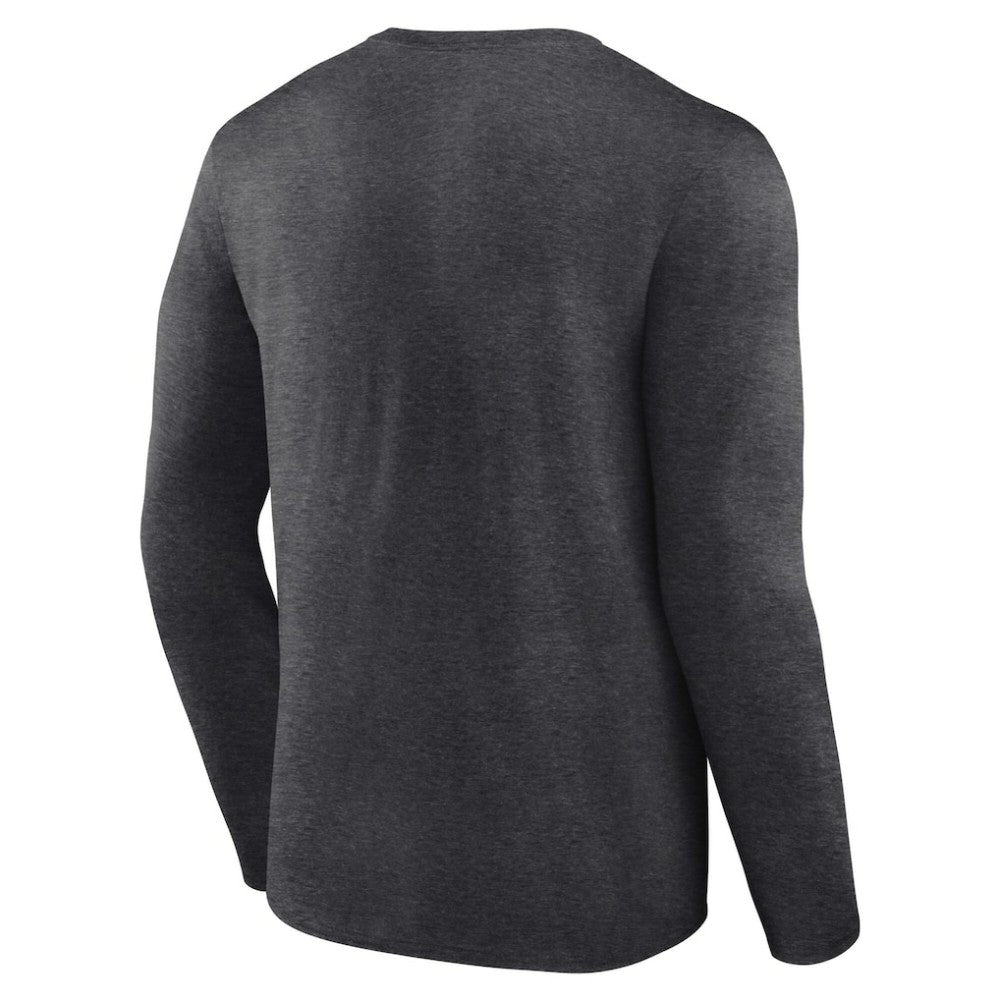 San Francisco Giants Team Lockup Long Sleeve T-Shirt - Charcoal - MLB on Sale