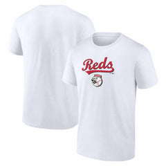 Cincinnati Reds Team Lockup T-Shirt - White - MLB Online