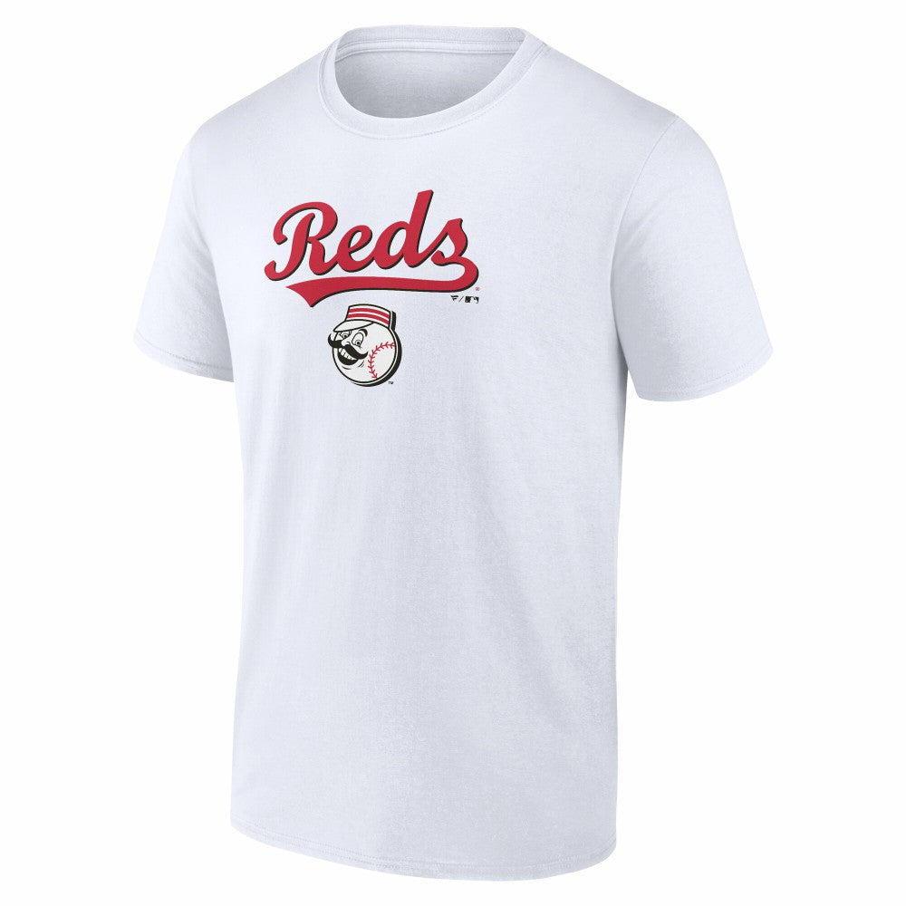 Cincinnati Reds Team Lockup T-Shirt - White - MLB Online