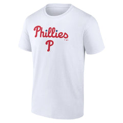 Philadelphia Phillies Team Lockup T-Shirt - White - MLB on Sale
