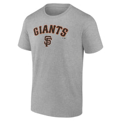 San Francisco Giants Team Lockup T-Shirt - Heather Gray - MLB Sale
