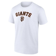 San Francisco Giants Team Lockup T-Shirt - White - MLB Sale