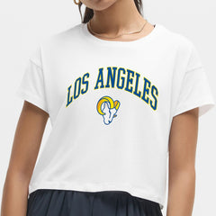 Los Angeles Rams lululemon Women's Cates T-Shirt White